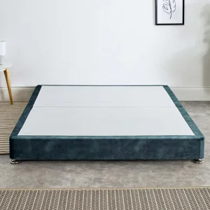 Low Divan Bed Base On Chrome Glides