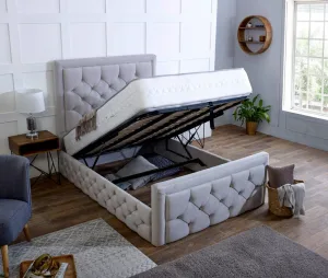 Aliyah Premium Ottoman Storage Bed Frame