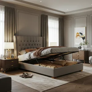SmartLift Ottoman Storage Bed