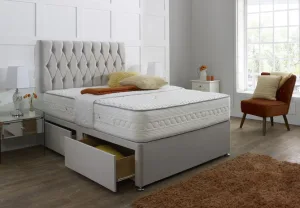 Dreamoria Belgravia ButtonCraft Divan Bed Set