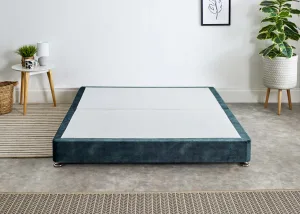 Low Divan Bed Base On Chrome Glides