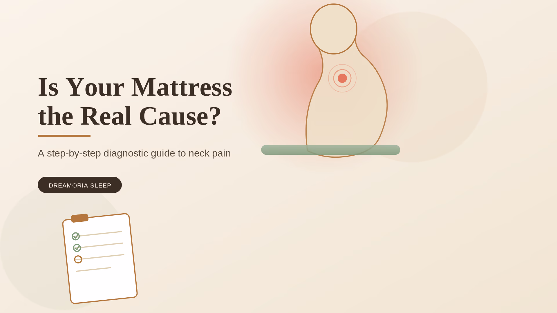 How to Know If Your Mattress Is Causing Your Neck Pain
